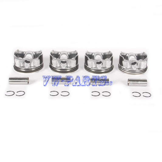 2.0L Pistons Rings Kit Fit for BMW 120i 320i 520i X1 X3 11257548001