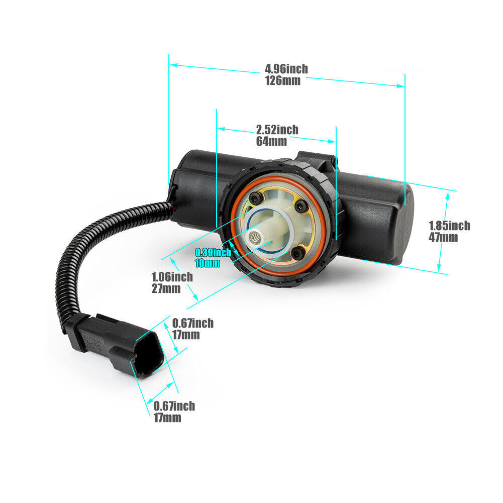 New Fuel Pump For Caterpillar Backhoe 414E 416D 416E 420D+ Cat 228-9129