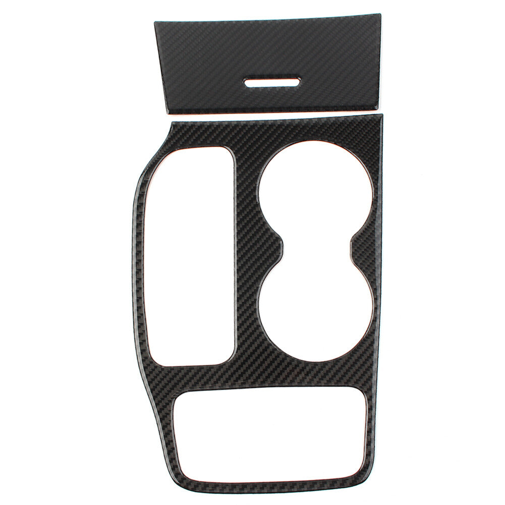LHD Carbon Fiber Dashboard Gear Shift Panel Cover for Jeep Grand Cherokee 16-21