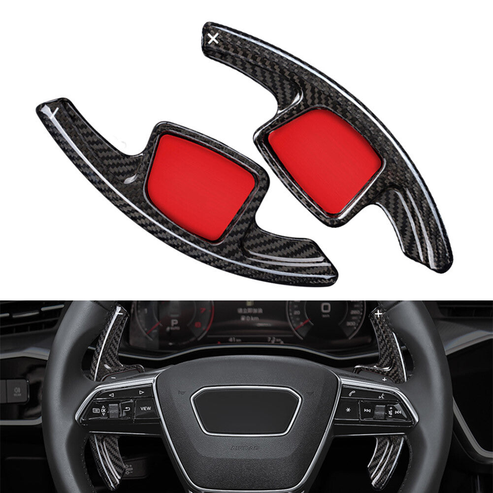 for Audi A3 A4 A5 A6 A7 S4 S5 Pair Steering Wheel Shift Paddle Shifter Extension