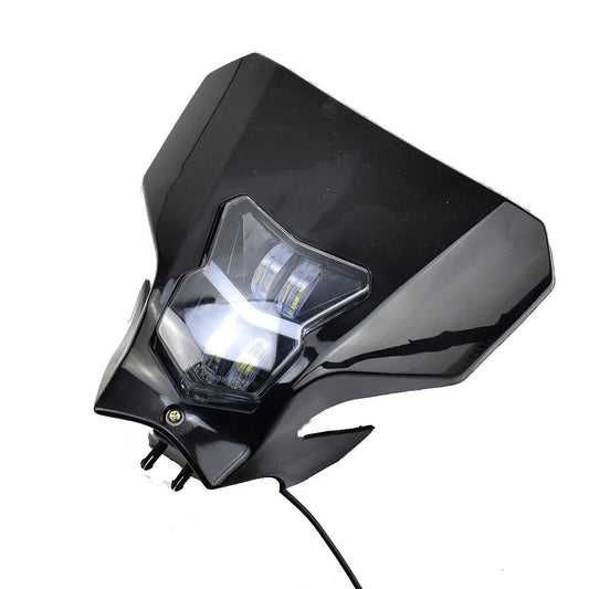 12V Motorcycle black LED Lights-Headlamp CRF XR CR CRF450L CRF450XR 2019 2020