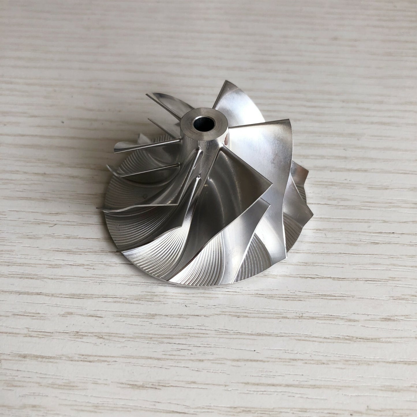 RHF5 Reverse 6+6 Blade 44.93/58.00 mm Performance Billet Compressor Wheel