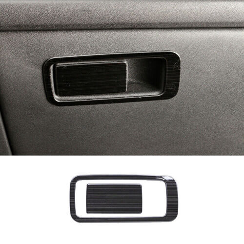 for Hyundai for Elantra 21-23 Black for Co -Pilot Storage Box Handle Sticker Trim S.Steel