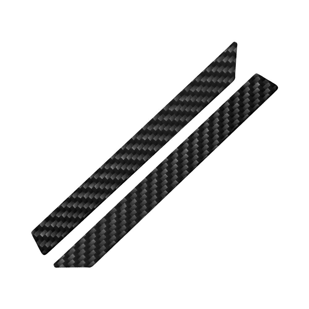 2X Carbon Fiber Front Door A-Pillar Cover Trim for Honda Ridgeline 2017-2020