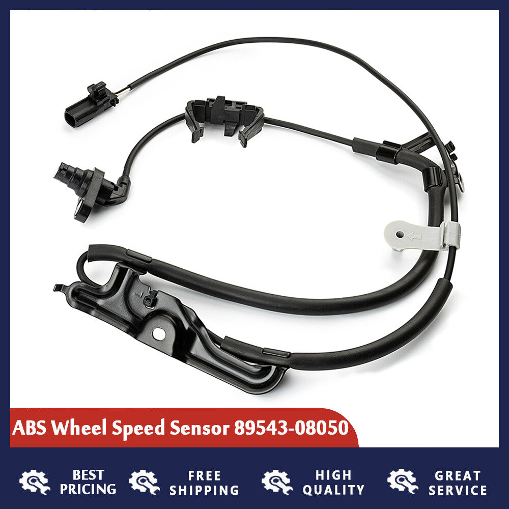 One ABS wheel speed sensor for Toyota for Sienna 2011-2020 2.7L 3.5L, front left side.