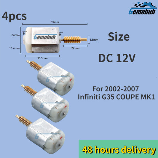 Door Lock Actuator Motor For 2002-2007 for Infiniti G35 COUPE MK1