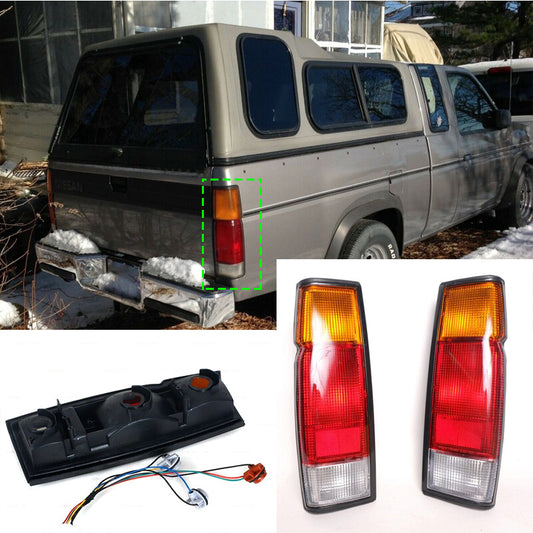 Pair taillight for Nissan Hardbody D21 Pickup 1986 1987-1997 B6550-25G60