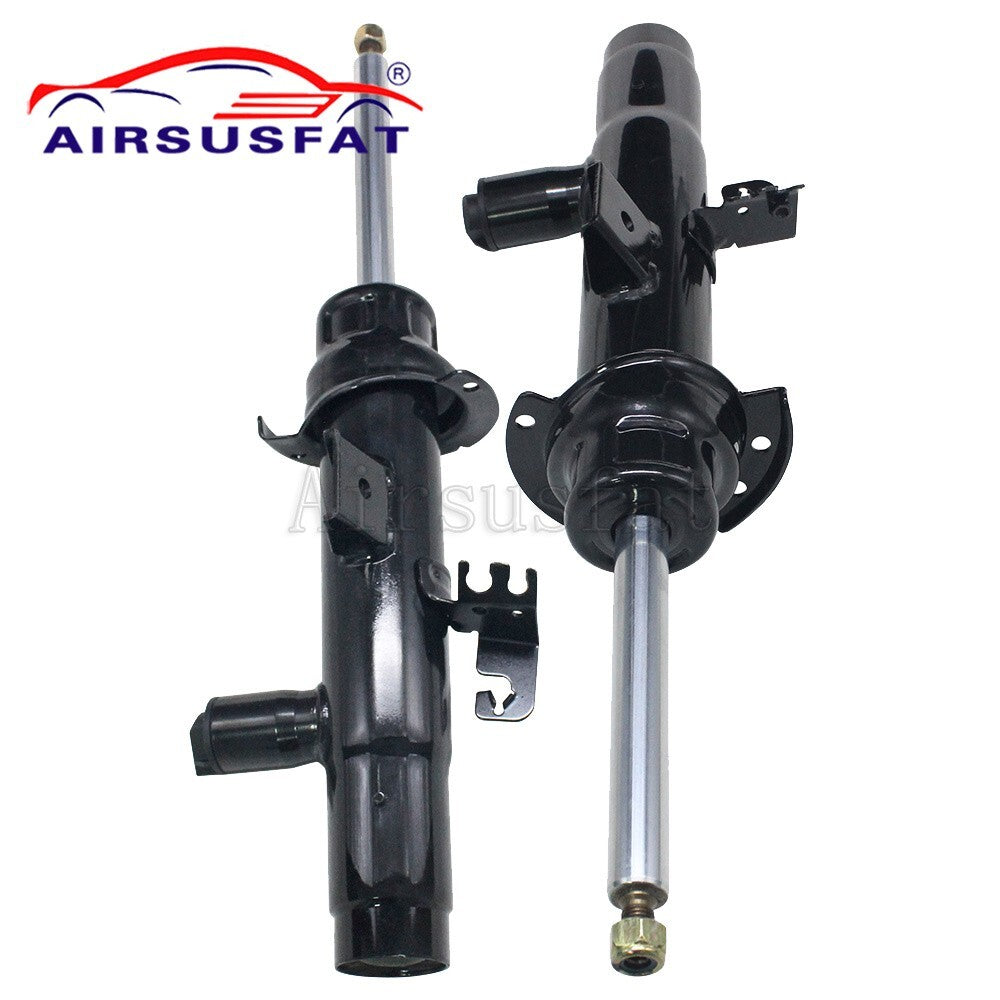A pair of front suspension shock absorbers with EDC for BMW 3 Series, 4 Series, F30, F31, F32, F33, and F80. (2013-19)