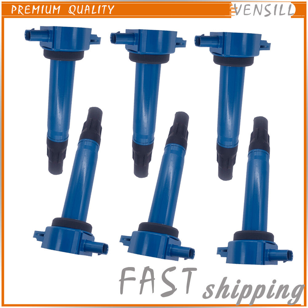 New Set of 6X Ignition Coil UF502 for Chrysler 300 Cirrus for VW Routan for Dodge Magnum