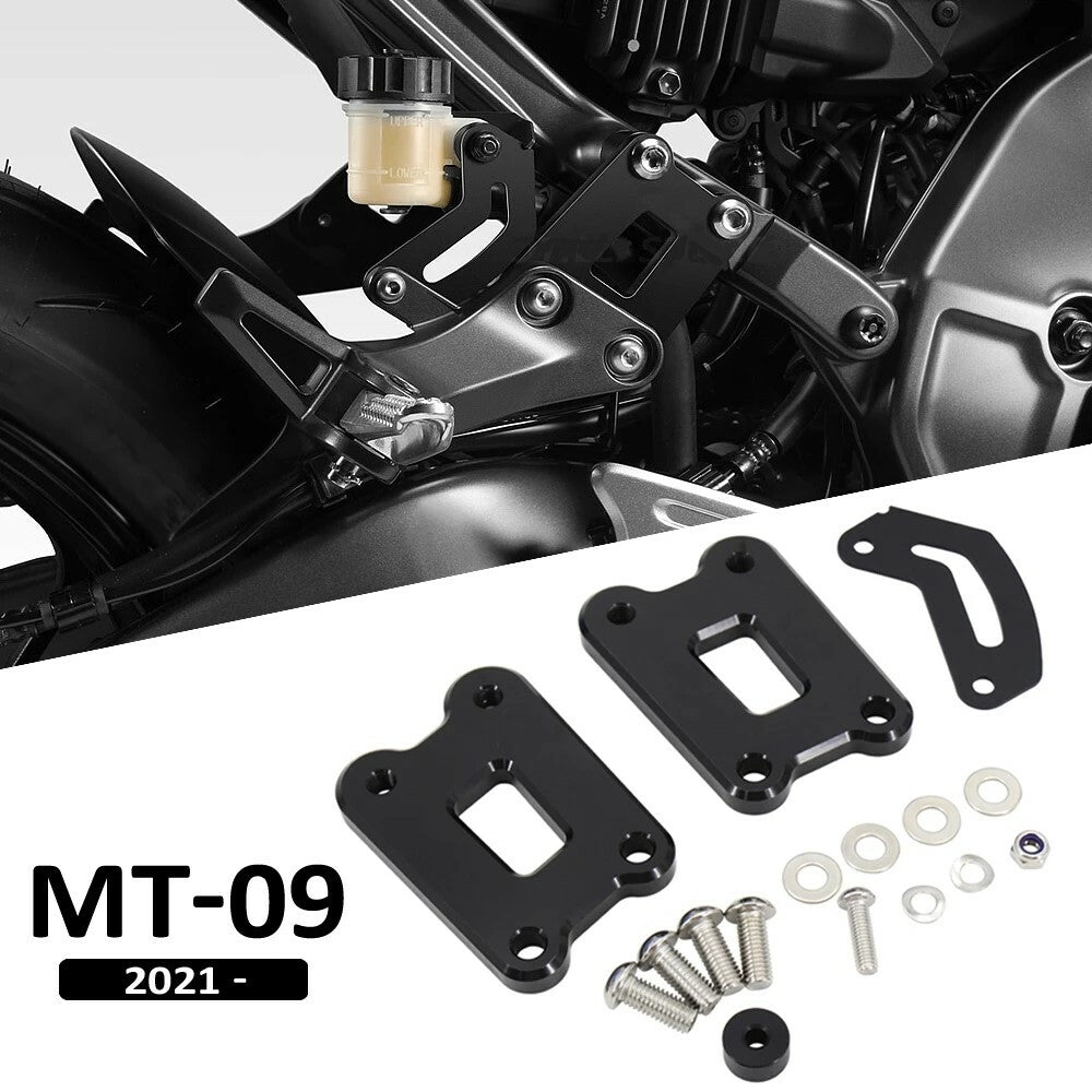 for YAMAHA MT09 Motorcycle Foot peg Lowering Kit Passenger Footrest Supports Kit