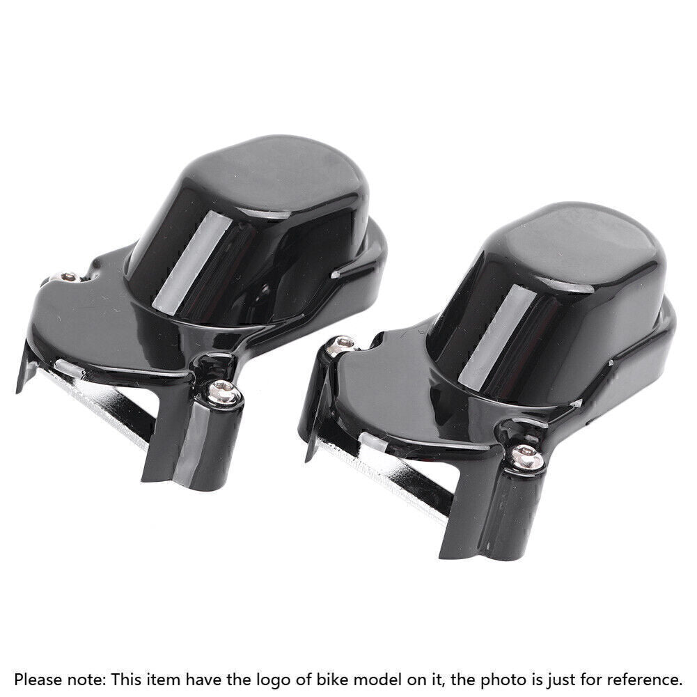Rear Axle Cover Nut Bolt Caps Black for Harley Sportster XL1200 XL883 2005-2014