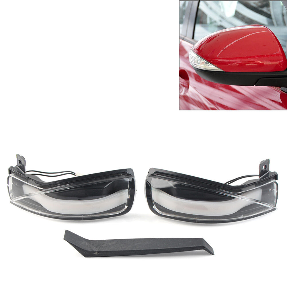 Side Mirror Lamp Turn Signal Light for Mazda 3 BL 2008-14 6 GH 2007-15 Clear