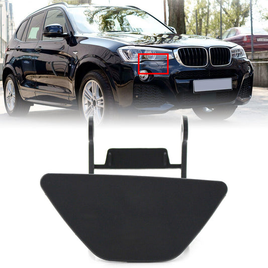 1Pc Bumper Headlight Headlamp Washer Cap CoverFor for BMW 535i F10 F18 2014-2016 15