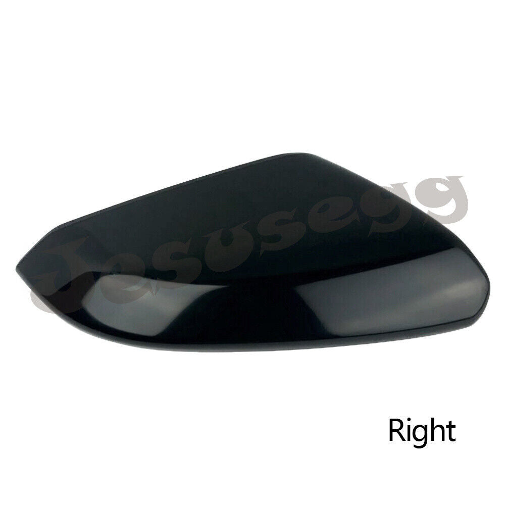 Black Mirror Cover Cap Replacement Front Right Fit for Honda for Civic 76201-TBA-A11