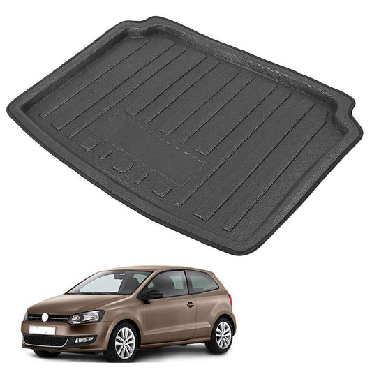 Rear Trunk Cargo Floor Carpets Mat Cover Fit for Volkswagen Polo Hatchback 2010-2017