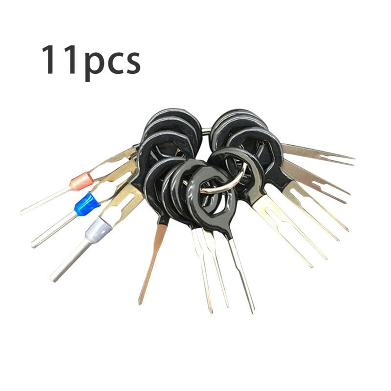 11Pcs Wire Terminal Removal Tool Car Electrical Wiring Crimp Connector Pin Kit