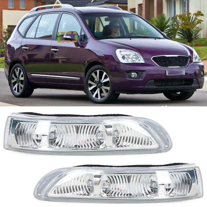 for Kia Rondo Carens 2009 2010-2012 Side Mirror Signal Lamp Amber light Pair