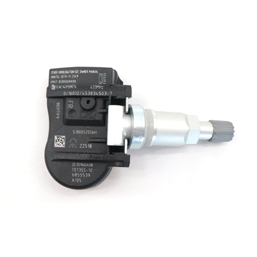 6855539 new TPMS Tire Pressure Sensors (4-Piece Set) for BMW 2 Series, 3 Series, 4 Series, i3, i8, X1, X2, X5