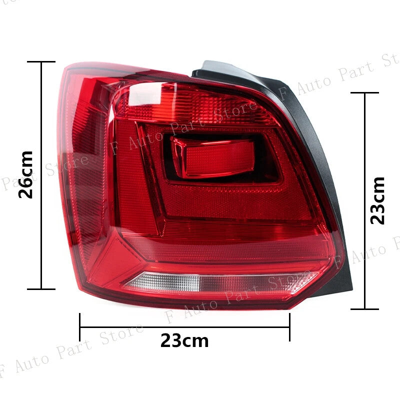 Right Side TailLight Taillamp Rear Lamp No Bulb for Volkswagen for VW Polo 2014-2018