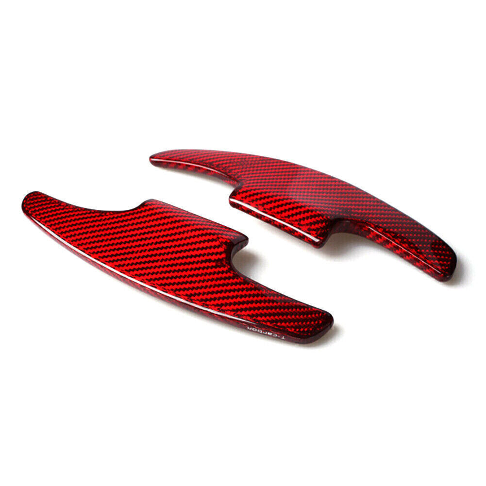 Extended Steering Wheel Paddle Shifter for 2018 for Honda (Carbon Fiber Red)