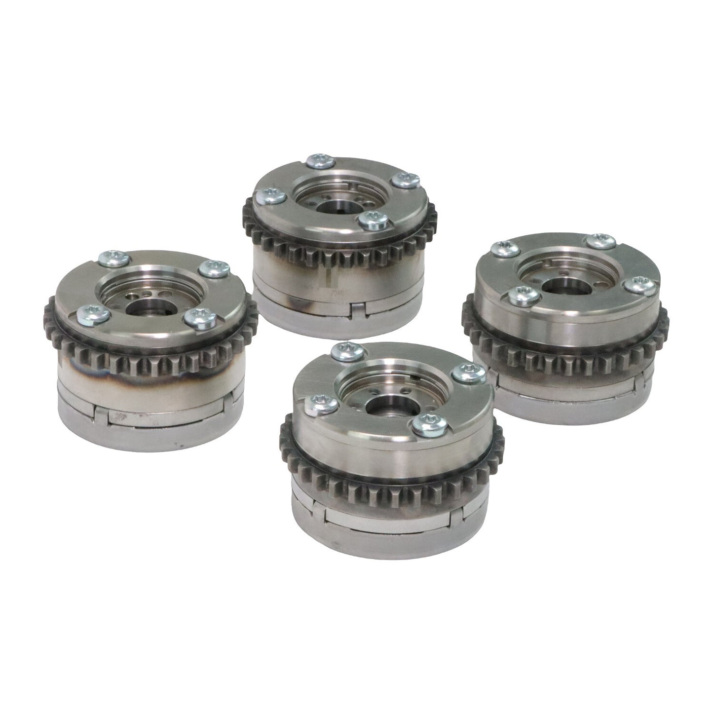 4Pcs Intake Exhaust L+R Camshaft Adjusters fit for Mercedes W166 M276 C43 W222 AMG