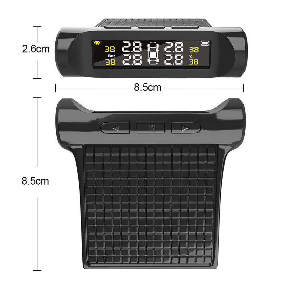 TPMS Wireless Tire Pressure Monitoring System 4 External Sensors For Car SUV MPV