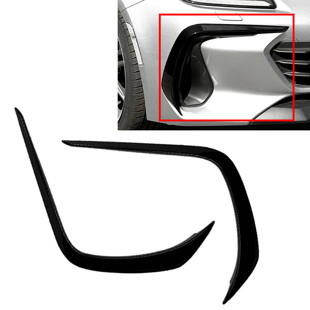 Front Bumper Side Spoiler Air Vent Trim for Subaru BRZ 2021-2024