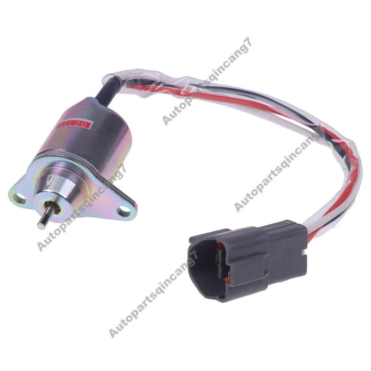 12V Fuel Shutdown Shutoff Stop Solenoid 7018569 for Bobcat Utility Vehicle 3400