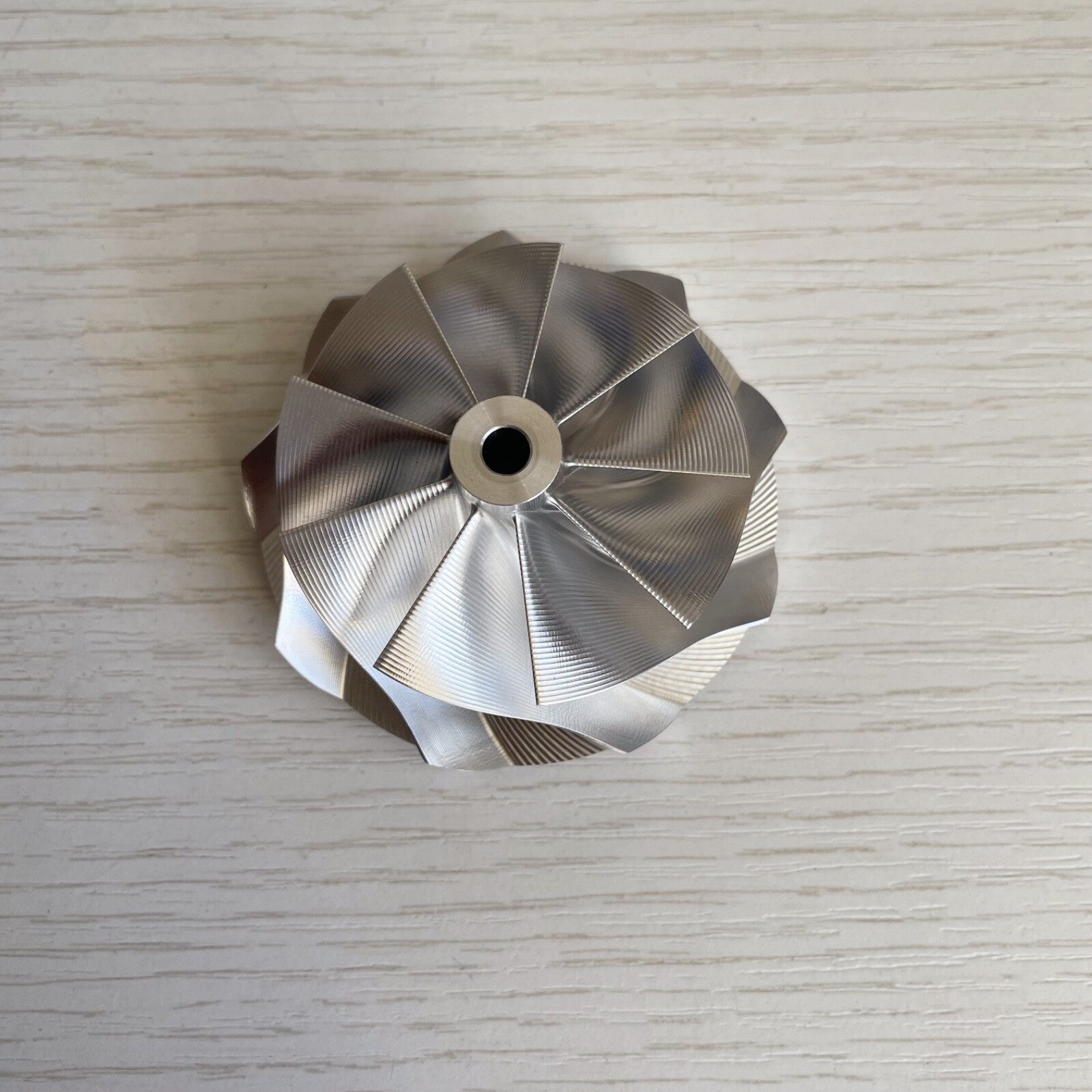K04 48.35/60.00 mm 9+0 insert spot milling of turbine blank compressor wheel