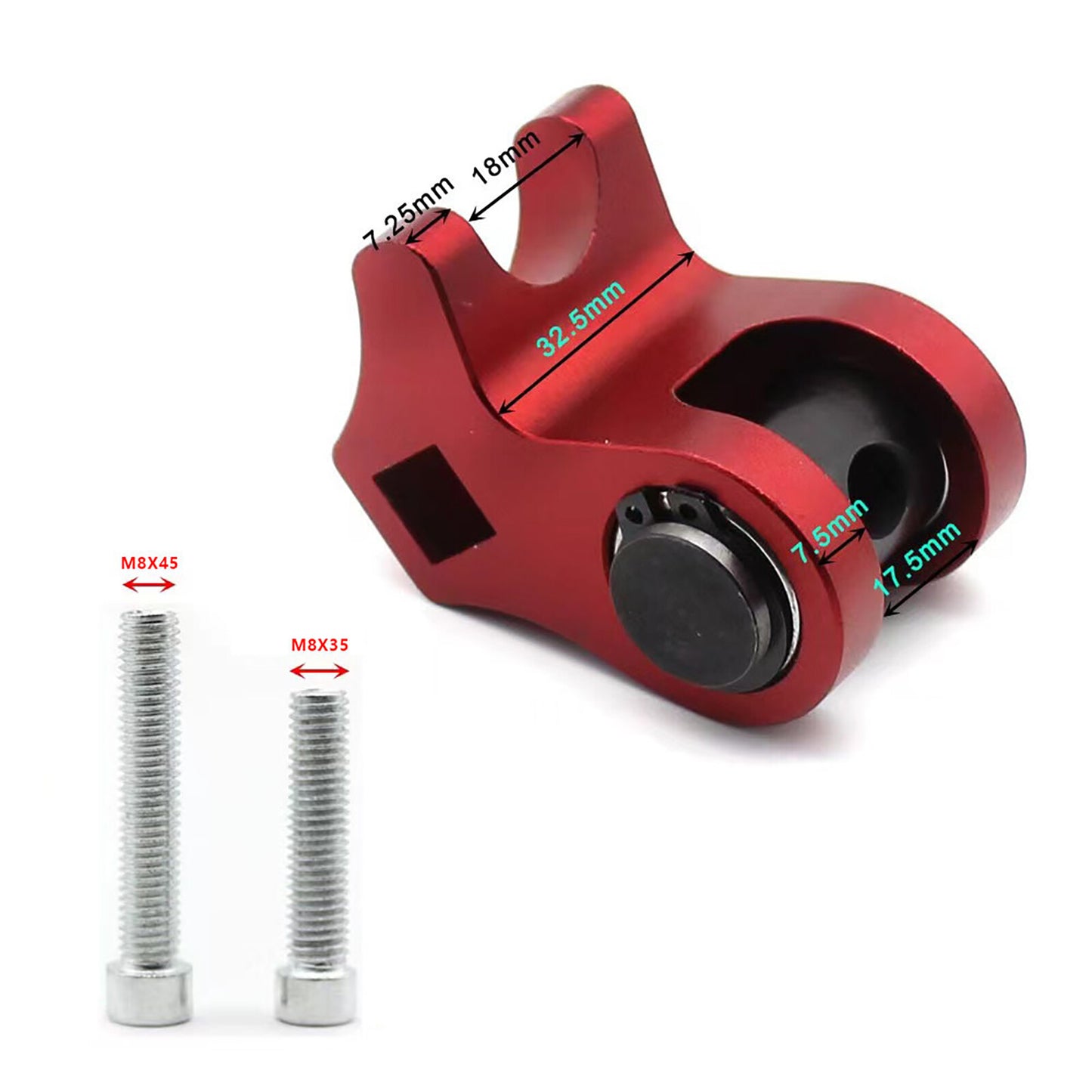 Red Valve Spring Compressor Durable Lightweight Replacement Accessories
