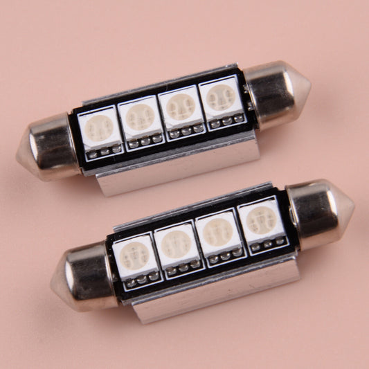 Car 2x LED Bulbs Interior Dome Lights Fit for Kenworth T660 T600 T2000 2009-12
