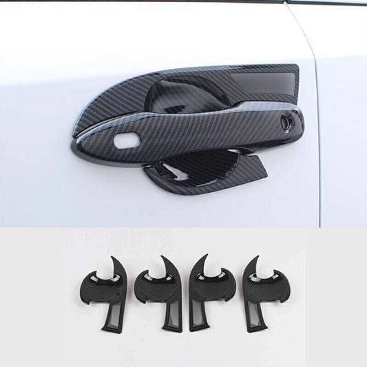 for Toyota for Corolla 20-2024 ABS Carbon Fiber Exterior Side Door Bowl Cover Trim
