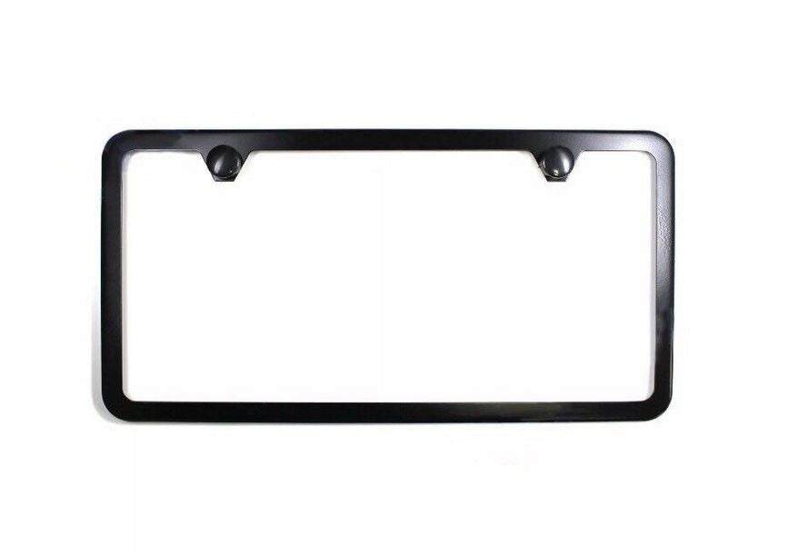 Car license plate front and rear cover, trunk boot, 12 inches x 6 inches, black American flag design, suitable for Jeeps.