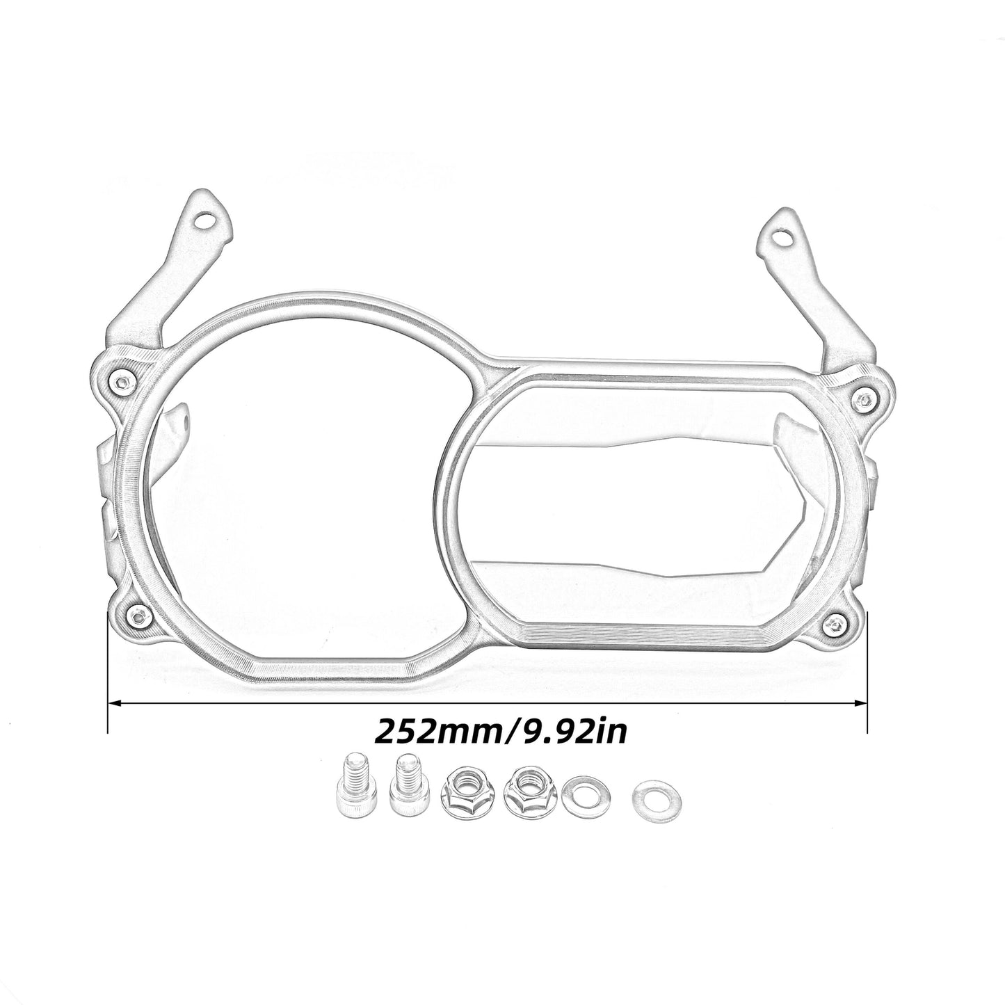 Headlight Guard Protector Lens Cover for BMW R1200 GS R1200GS ADV LC 2014-2020