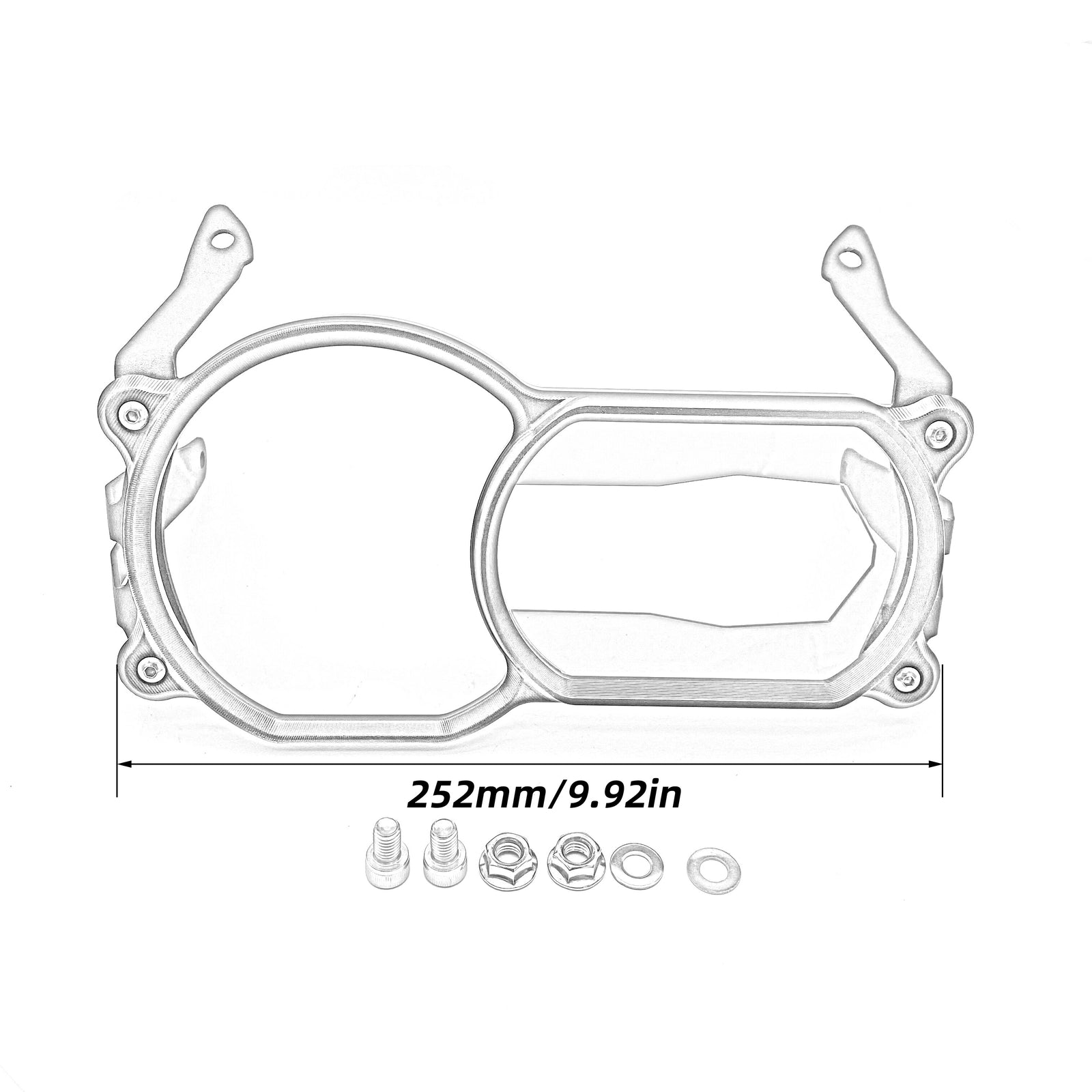 Headlight Guard Protector Lens Cover for BMW R1200 GS R1200GS ADV LC 2014-2020