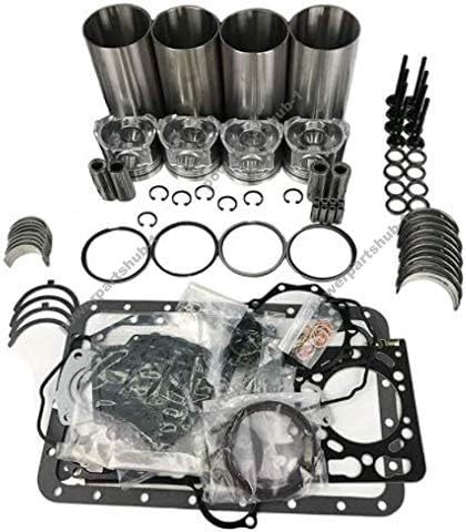Overhaul Rebuild Kit for Perkins 1104D-44T 1104D-44TA Engine