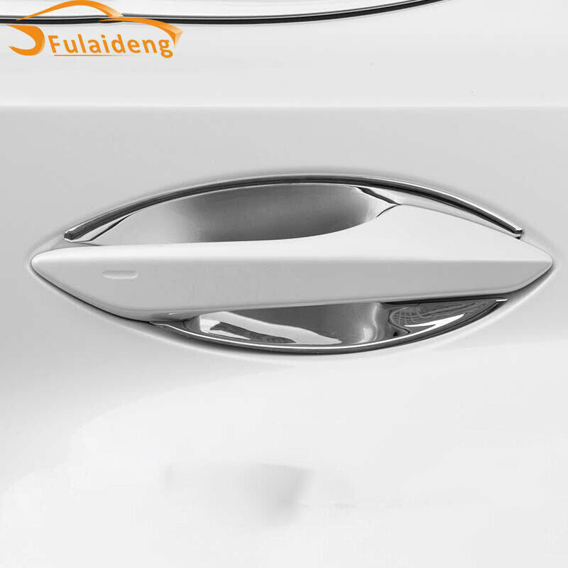 4P for Lexus NX NX200T NX300H 2015-2021 Chrome Side Door Bowl Handle Trim Cover