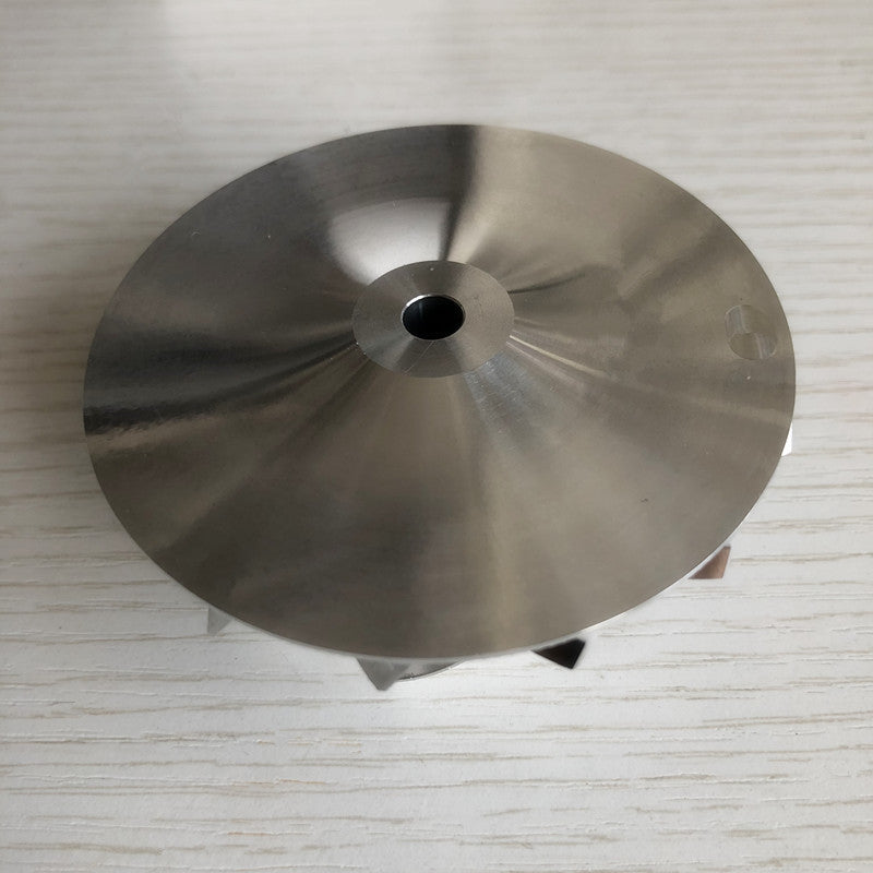 TD05H Reverse 55.50/76.13 mm 7+7 Blade Turbine Billet Compressor Wheel