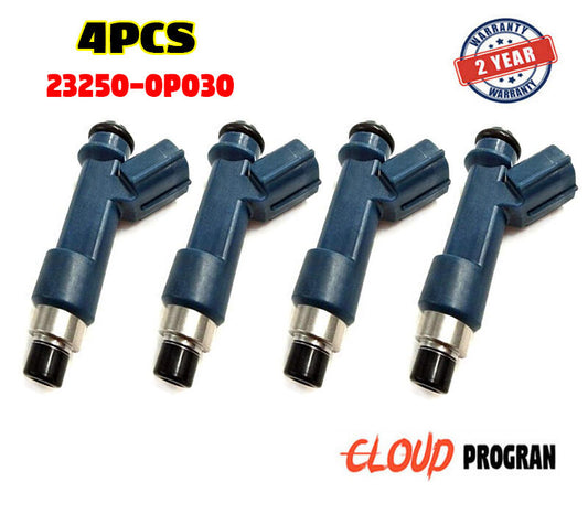 4-pack fuel injectors 23250-0P030, suitable for Toyota 01-09 4Runner Tacoma Tundra FJ Cruiser