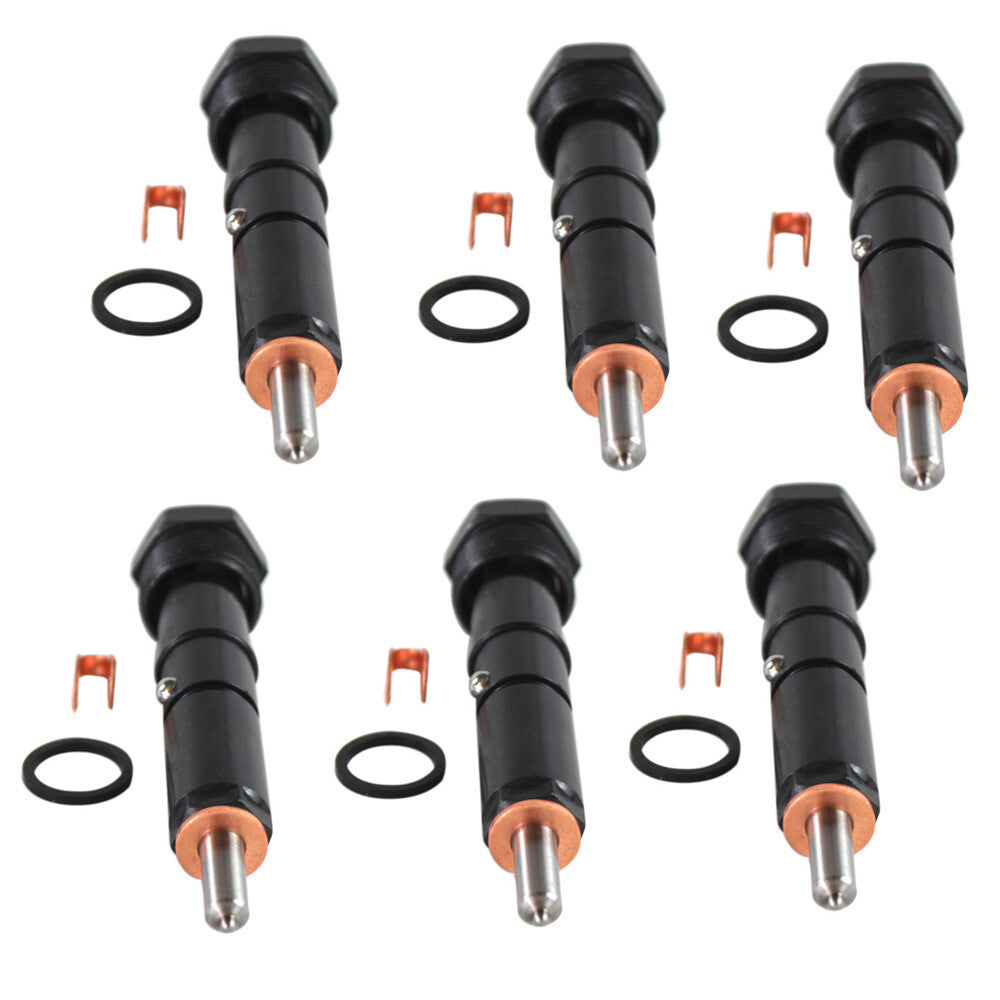 6X Fuel Injectors Kit 0432133864 for Dodge 12 Valve 5.9L +50HP 1994-1998