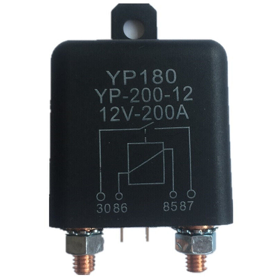 Integrated Wireless Remote Control 12V Battery Disconnect Isolator w/2Pcs Remote