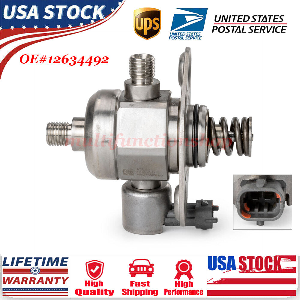 High Pressure Fuel Pump for Buick Enclave for Chevrolet for GMC for Cadillac 2008-2017 3.6L
