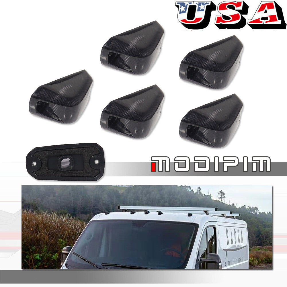 For 2014-2023 for RAM Promaster 1500 2500 3500 front cab roof daytime running light smoked