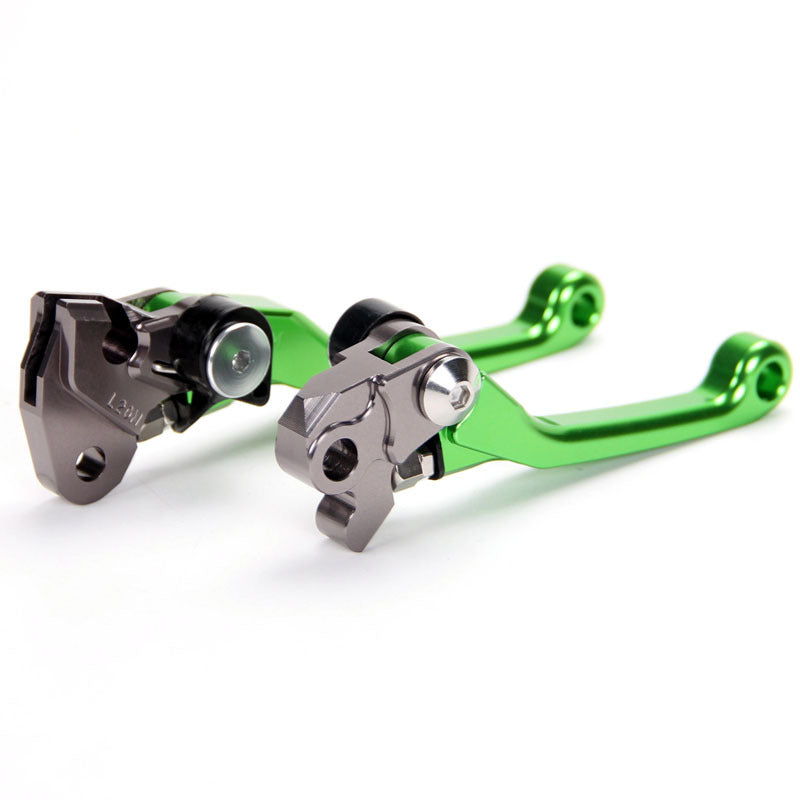 for Kawasaki KX250 2019-2020 Green dirtbike Brake Clutch Levers off road CNC