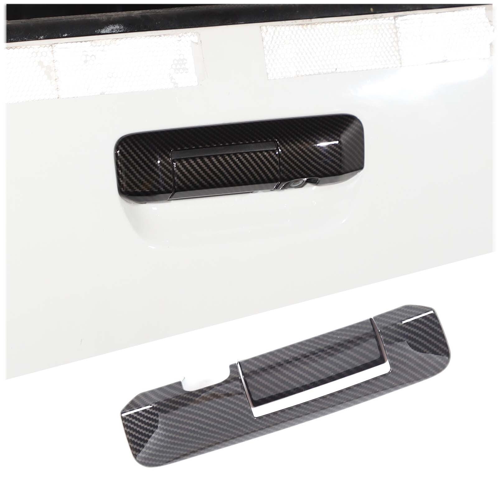 Red internal gear shift cupholder frame trim suitable for Toyota Tacoma 2016 - 2022