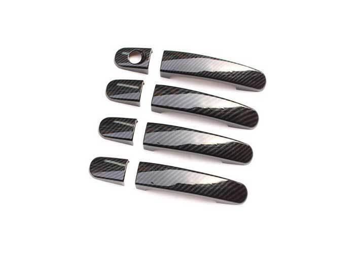 Carbon Fiber Exterior Outside Door Handle Cover Trim for Ford Ranger 2015-2022