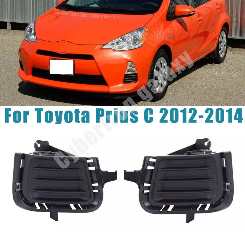 Front Fog Light Cover For 2012-2014 for Toyota Prius C 8148152440 , 8148252370