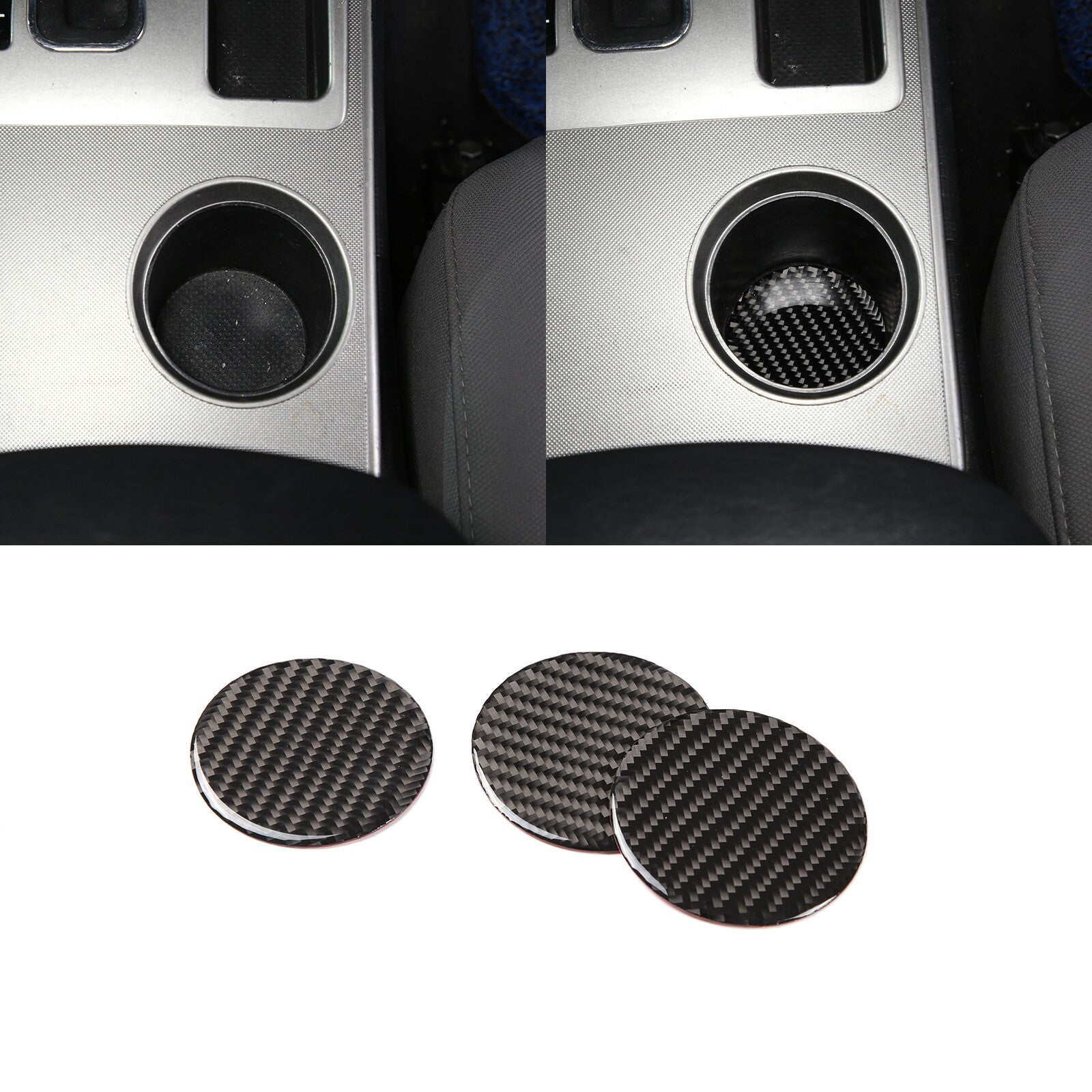 Matte black ABS center control gearshift cover for Corvette C7 2014-2019