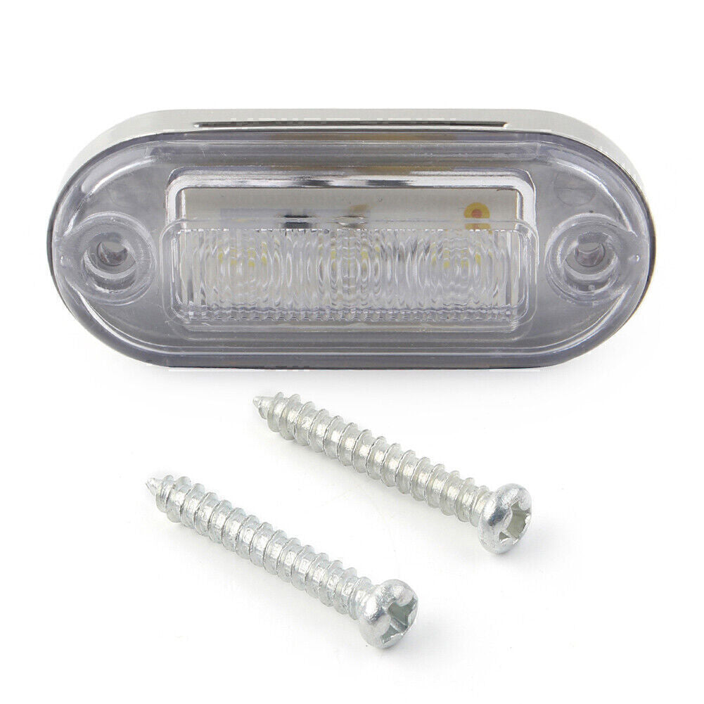 For Truck Trailer RV Boat 3528 SMD 12V Green LED Signal Light Lamp 1x