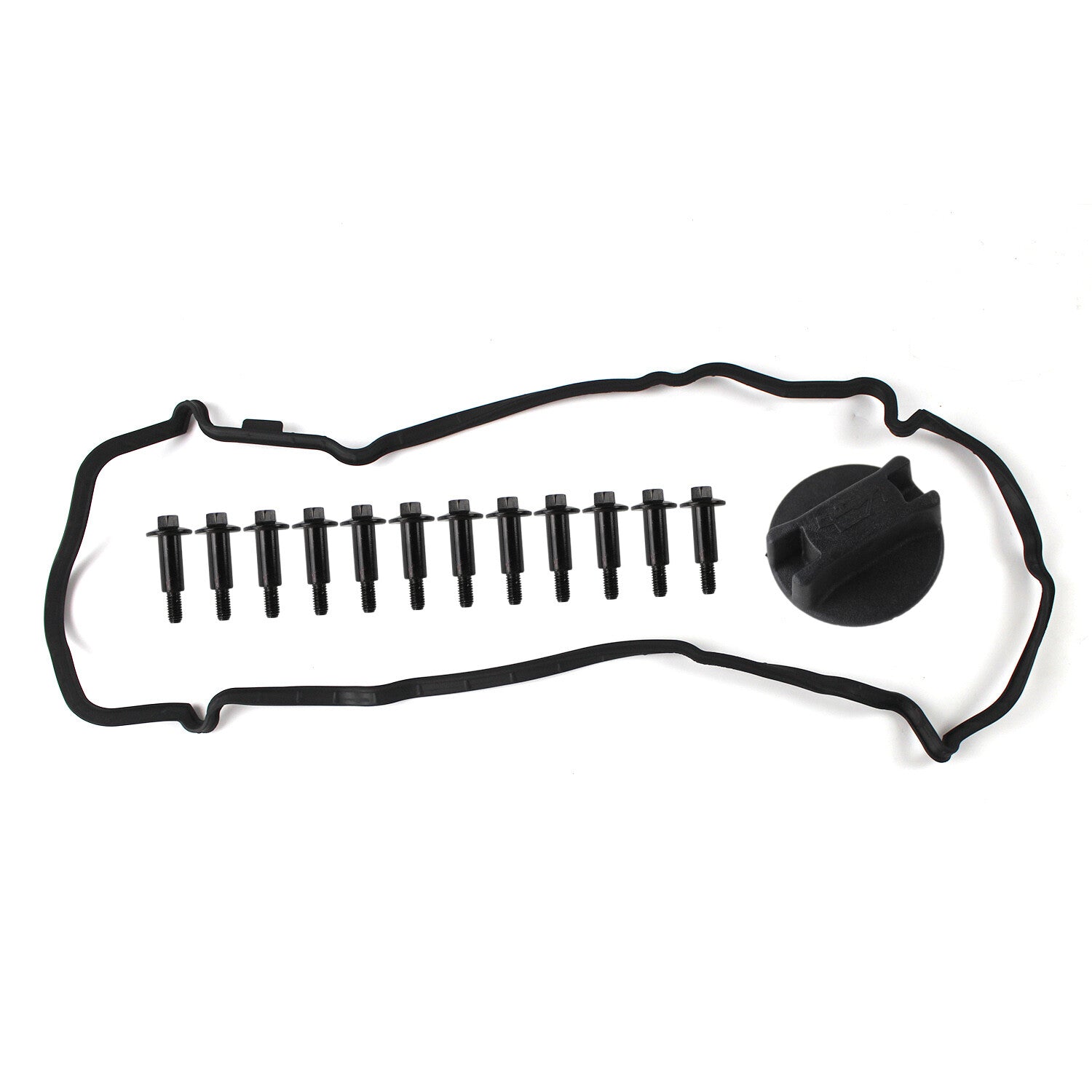Engine Valve Cover with Gasket and Bolts for Nissan Altima Rogue Qx60 2.5L 14-17